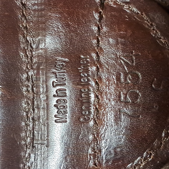 Harold's Women Wide Braided Brown Leather Belt Country Western Boho Size S - Picture 5 of 9